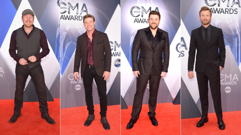 Illustration for article titled All the Country Glamour, Cowboy Hats and Baby Bumps at the 2015 CMA Awards